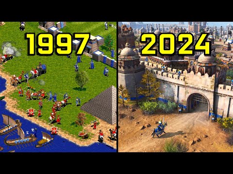 Evolution of Age of Empires 1997-2023