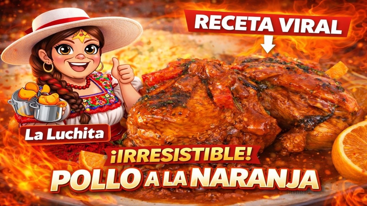 👉 NADIE SE RESISTE A ESTE POLLO A LA NARANJA 🍊 ¡JUGOSO Y FÁCIL!😋 RECETAS AREQUIPEÑAS PARA EL MUNDO 🌏