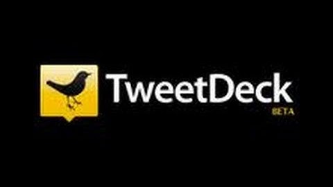 Downloading and using TweetDeck