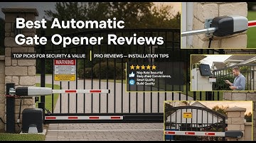 TOP 5 Best Automatic Gate Opener 2025 | Don’T Buy A Gate Opener Until You Watch This