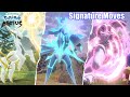 Pokemon Legends Arceus - All Legendary Pokemon Signature Moves