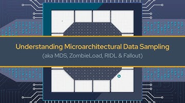 Understanding Microarchitectural Data Sampling (aka MDS, ZombieLoad, RIDL & Fallout) from Red Hat