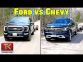 2021 Ford F-150 vs Chevy Silverado - Testing Towing, Hauling & MPG to Find the Better Truck