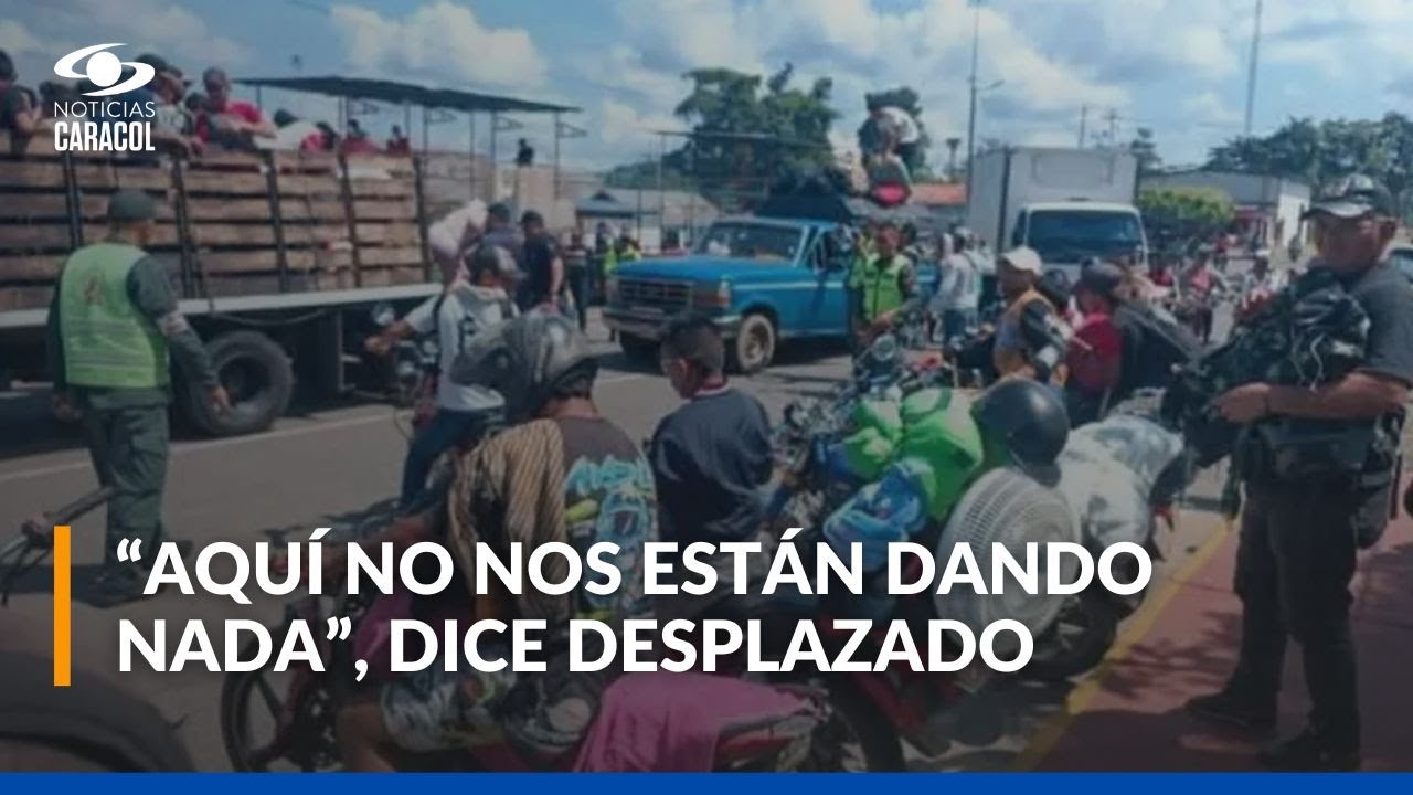 Decenas de desplazados retornan a sus hogares en el Catatumbo porque ...