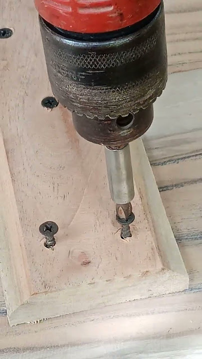 amazing screwdrive with machine , #shorts , #happyman , #woodworking