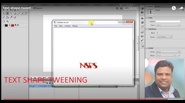 Text shape tween