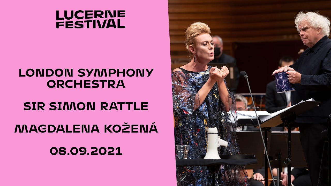 London Symphony Orchestra | Sir Simon Rattle | Magdalena Kožená - YouTube