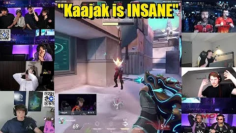 FNS react to FNATIC Kaajak's INSANE 1v2 CLUTCH against WOLVES