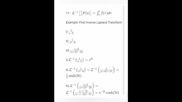 inverse Laplace transform| simplified