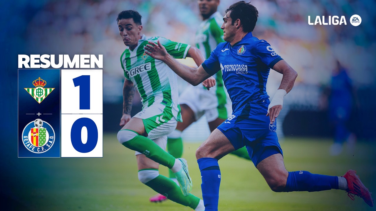 ⚽ REAL BETIS 1-0 GETAFE CF | RESUMEN JORNADA 6 | LALIGA EA SPORTS
