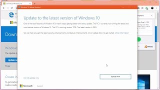 How To Download And Install Windows 10 October Update 1809