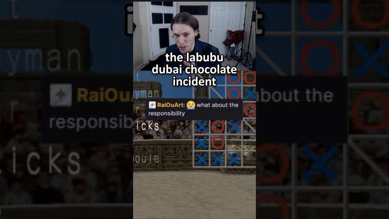 Labubu Dubai Chocolate Chatter #Jerma985 #Twitch #shorts