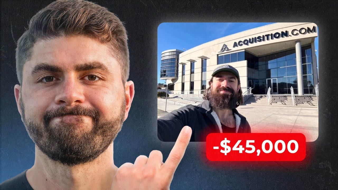 I Invested $45,000 In Alex Hormozi's "VAM" Workshop