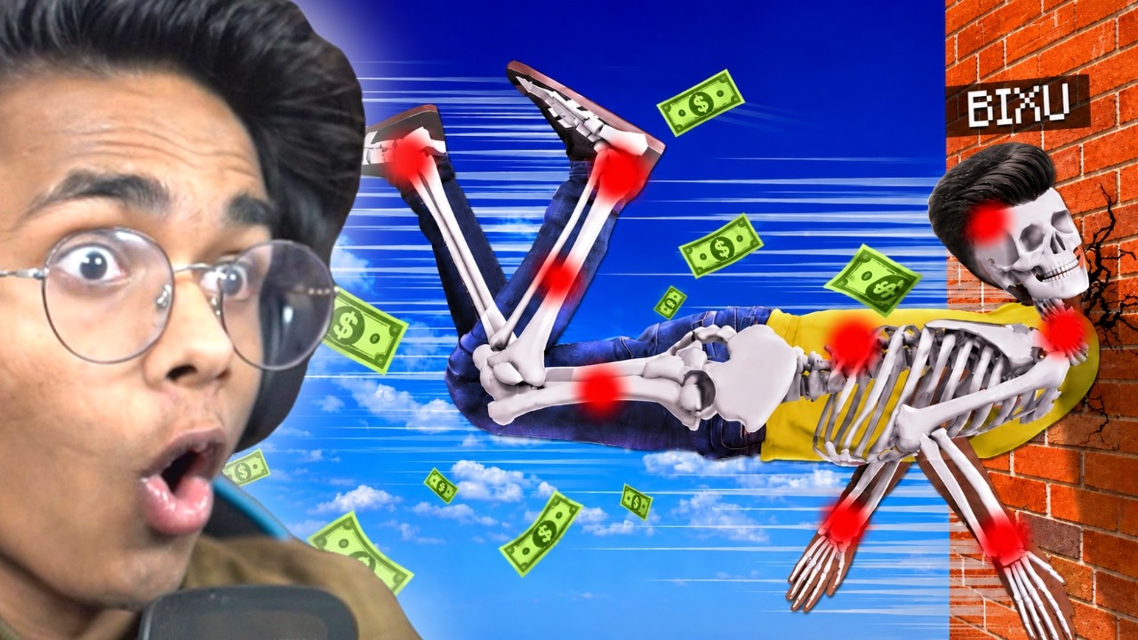 I BROKE ALL MY BONES in 1000 WAYS to GET RICH!