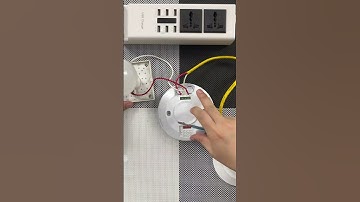 Công tắc cảm biến vi sóng radar lắp trần Homematic MS500 | SIÊU MỎNG | P.1 #shorts