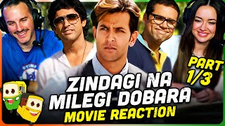 ZINDAGI NA MILEGI DOBARA Movie Reaction Part (1/3)! | Hrithik Roshan | Farhan Akhtar | Abhay Deol