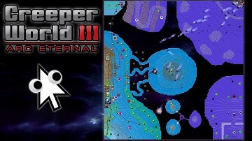 Way too many spores | Cursor-14 Abraxis | TrickyCorp | Creeper World 3 Gameplay