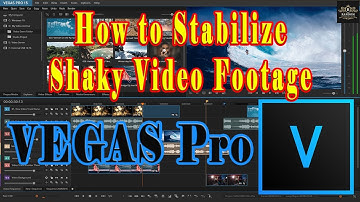How To Stabilize Shaky Video Footage | VEGAS Pro Tutorial | #vegaspro #vegaspro15