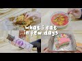 [idn/eng] what i eat in few days 🍉 | ft. Teteh Keju