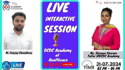 DCDC Interactive session#dcdc #ttt #nabh #dialysis