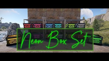 Rust | Skin Review | Neon Box Skin Set by Duck
