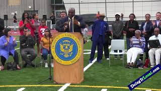 Bridgeport CT--Harding High School Football Field Dedication Bridgeport CT--Harding High School Football Field Dedication