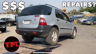 Here Is What Stranded My Mercedes ML320 On The Trail!
