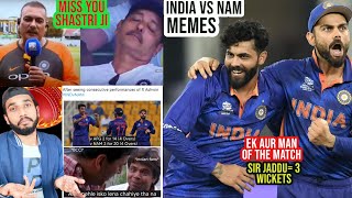 RAVI SHASTRI LAST SPEECH | IND VS NAM 2021 WC HIGHLIGHTS | JADEJA 3 WICKETS 🔥