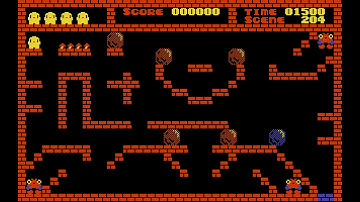 Flappy MZ-800 scene 204: Ancient faces (method 1.1)