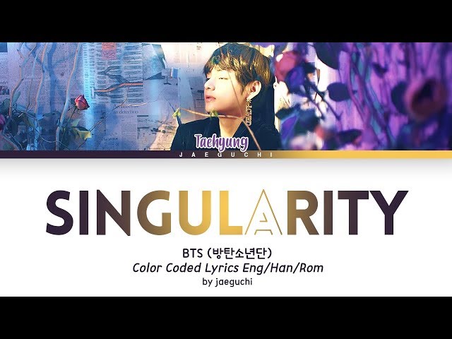 BTS V - 'Intro: Singularity' [Han|Rom|Eng lyrics] class=
