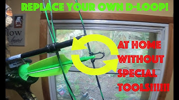 how to replace a D-Loop YOURSELF (Easy and no special tools required)