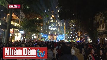 Hà Nội rộn ràng không khí đón Giáng sinh