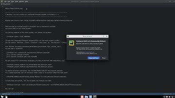 How to install PyCharm Community on a Chromebook