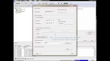 05: Changing the Device Name and IP Address in Sinamics STARTER