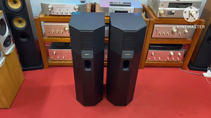 Đánh giá loa bose 701 series ii