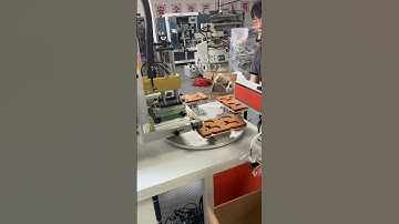 Rotary screen printing machine #machine