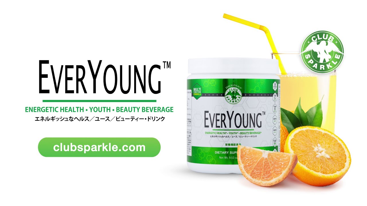 クラブスパークル EverYoung エバー ヤング 2個 クラブスパークル「EVERYOUNG」|毎日をもっと前向きに美しく