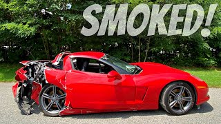 I Bought A DESTROYED C6 Corvette At Copart Salvage Auction!