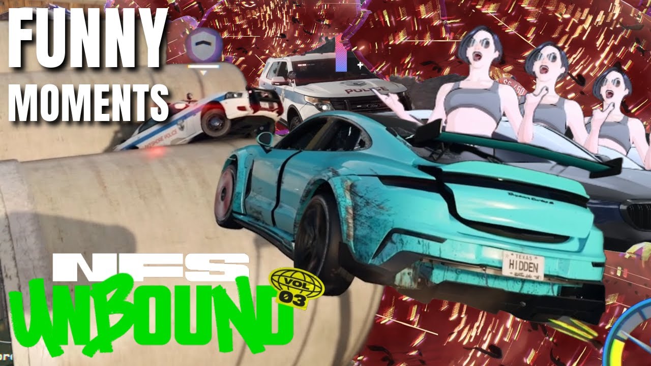 NEED FOR SPEED UNBOUND Vol 4 Funny Moments (FT. Nyan1Nate) - YouTube