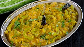 ஹோட்டல் ஸ்டைல் புடலங்காய் கூட்டு | Pudalangai Kootu recipe in Tamil | snake gourd kootu in Tamil