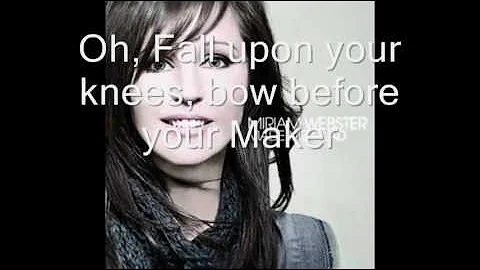 fall upon Your knees Miriam Webster