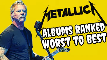 Metallica Albums Ranked // Worst to Best -- (TIERLIST)