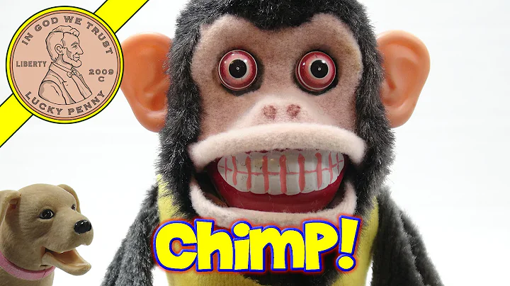 Musical Jolly Crazy Monkey, Cymbal Smashed By A Ch...