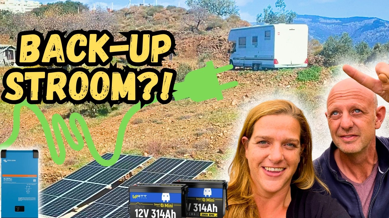 Onze camper als NOODSTROOM voor ons off-grid huis ⚡🚐 | Slimme back-up energie | #189