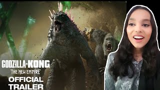 Godzilla x Kong:The New Empire official trailer reaction