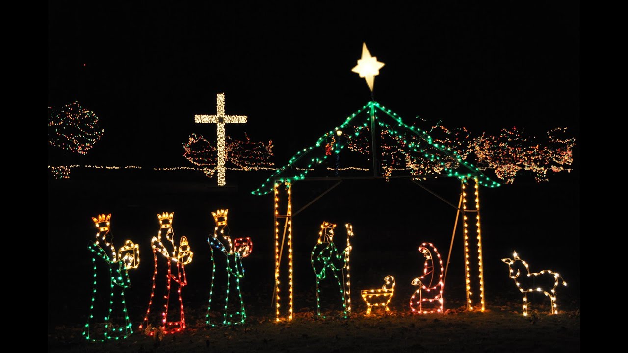 Frankfort, IN 2010 TPA Park Christmas Lights Song by Russell Kaspar