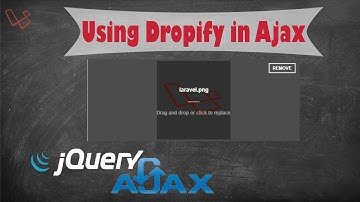 Laravel Image Upload using Dropify JS with AJAX