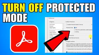 How To Turn Off Protected Mode In Adobe Reader DC (2026) (Complete Guide)