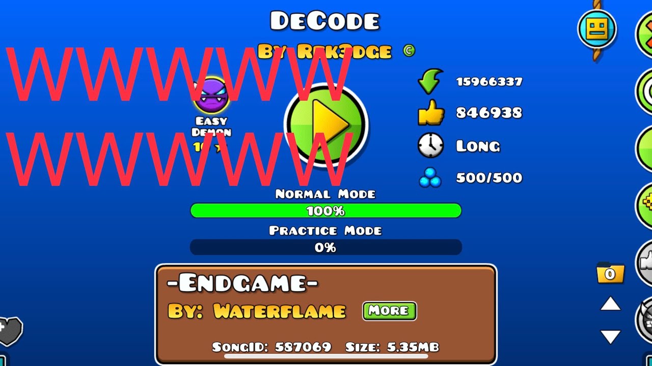 MOBILE Decode 100 NEW HARDEST YouTube mobile decode 100 new hardest youtube