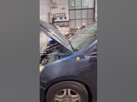 07 Honda Odyssey fuel pump location - YouTube